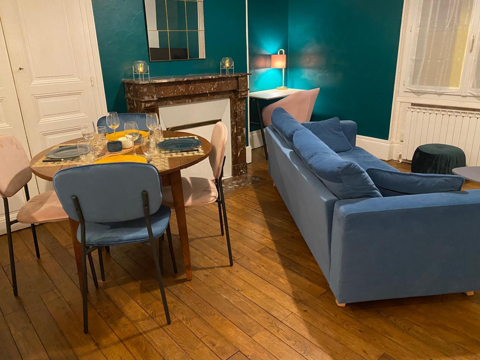 Ferienwohnung T3 Moulins Avec Garage Proche Gare Exterior foto